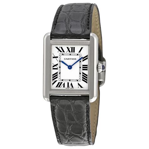 cartier tank solo steel watch|cartier tank solo watch women's.